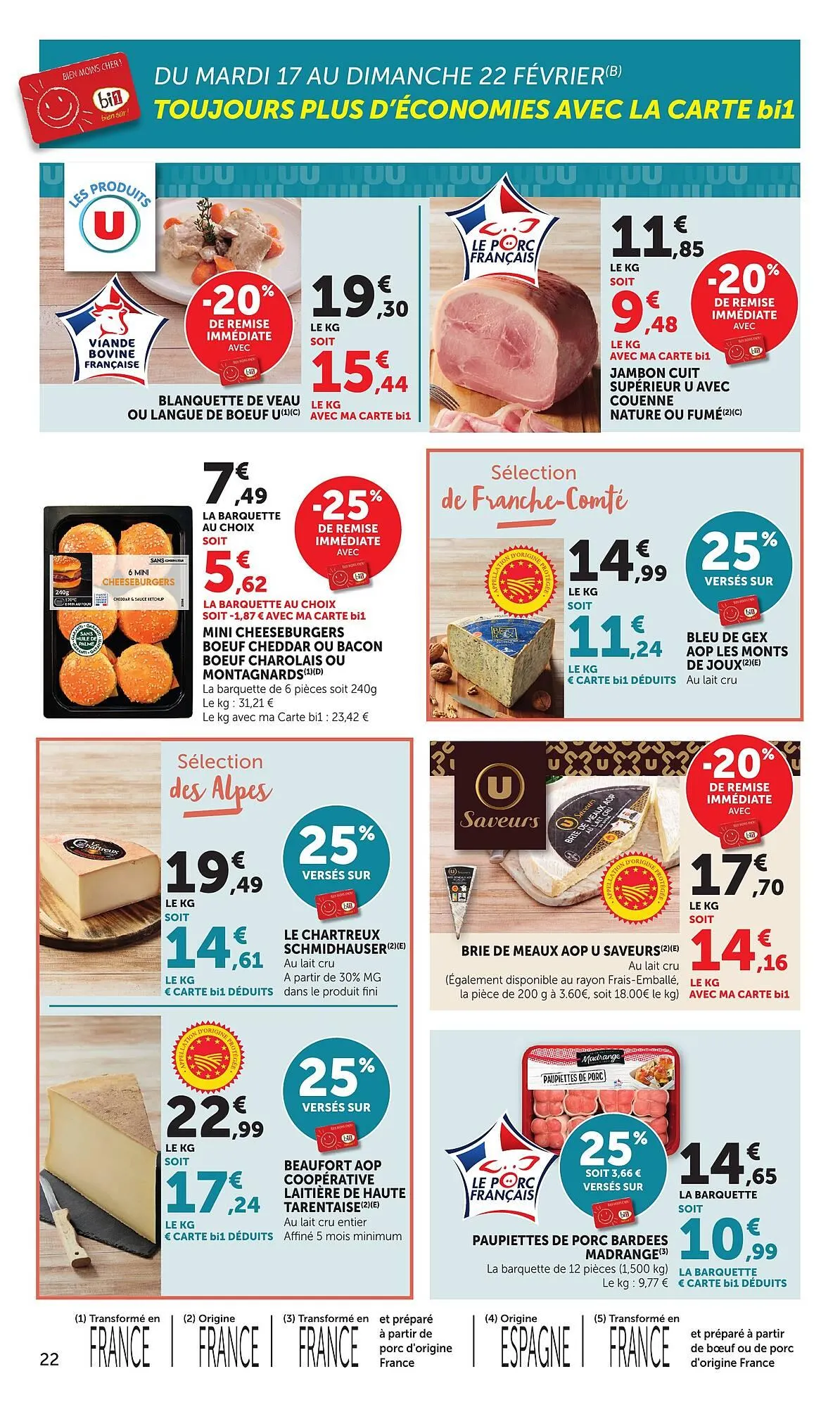 Catalogue Bi1 du 17 février au 1 mars 2026 - Catalogue page 22