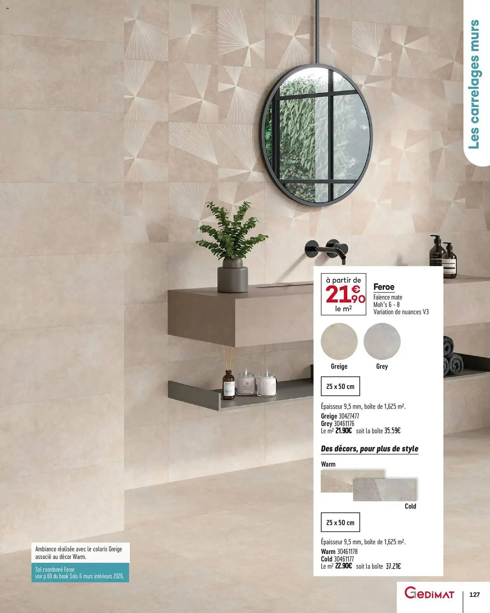 Catalogue Gedimat du 1 avril au 30 avril 2026 - Catalogue page 127