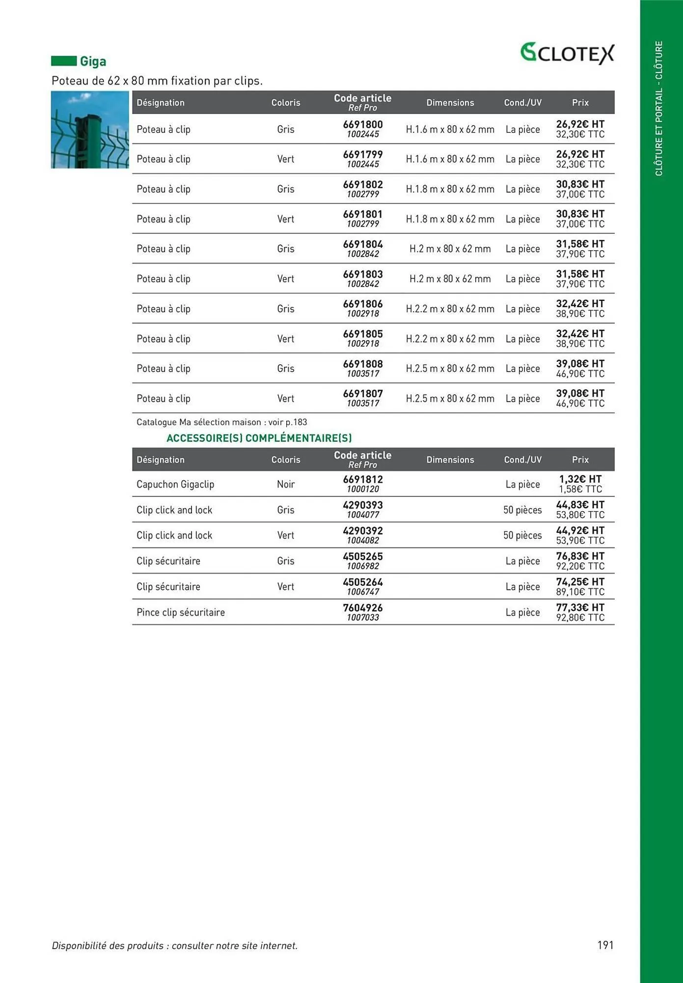 Catalogue Point P du 19 août au 1 janvier 2026 - Catalogue page 191