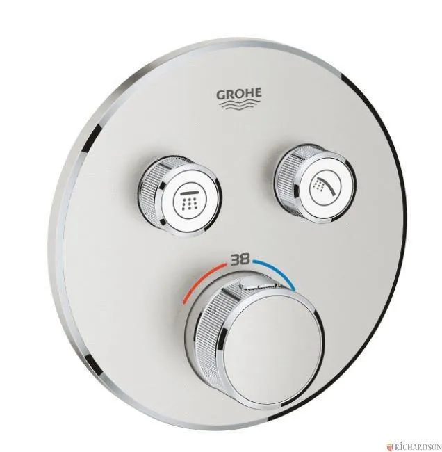 GROHTHERM SMARTCONTROL - Thermostatique pour installation encastrée 2 sorties