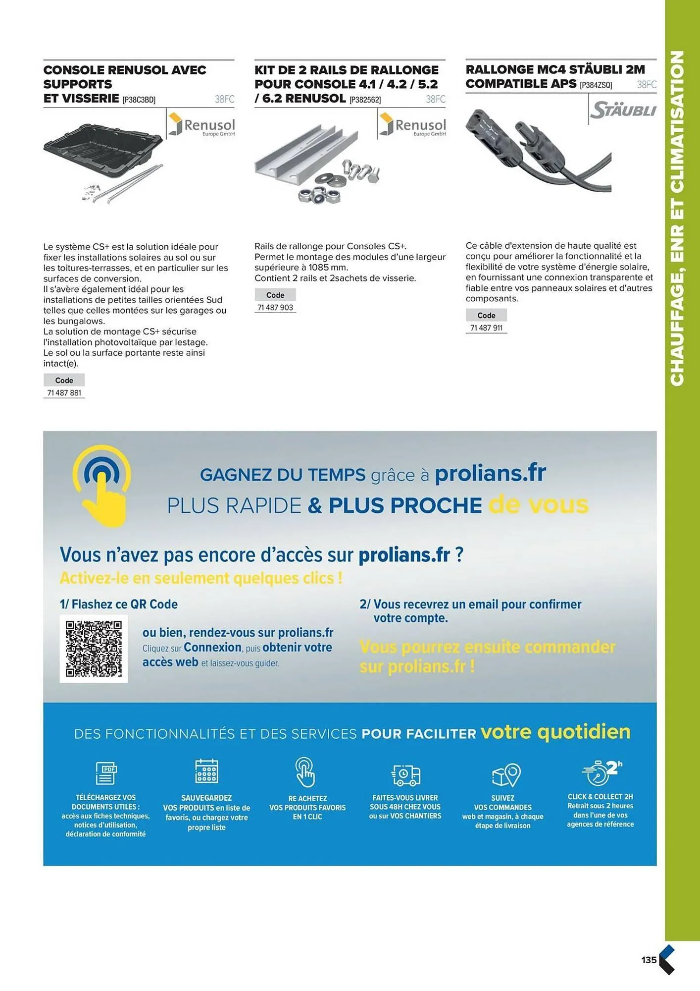 Catalogue Prolians du 2 octobre au 31 décembre 2025 - Catalogue page 135