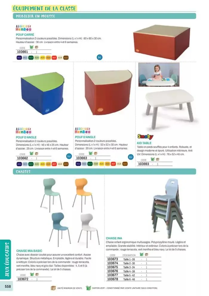 Nos Catalogues Thématiques du 1 janvier au 31 décembre 2025 - Catalogue page 560