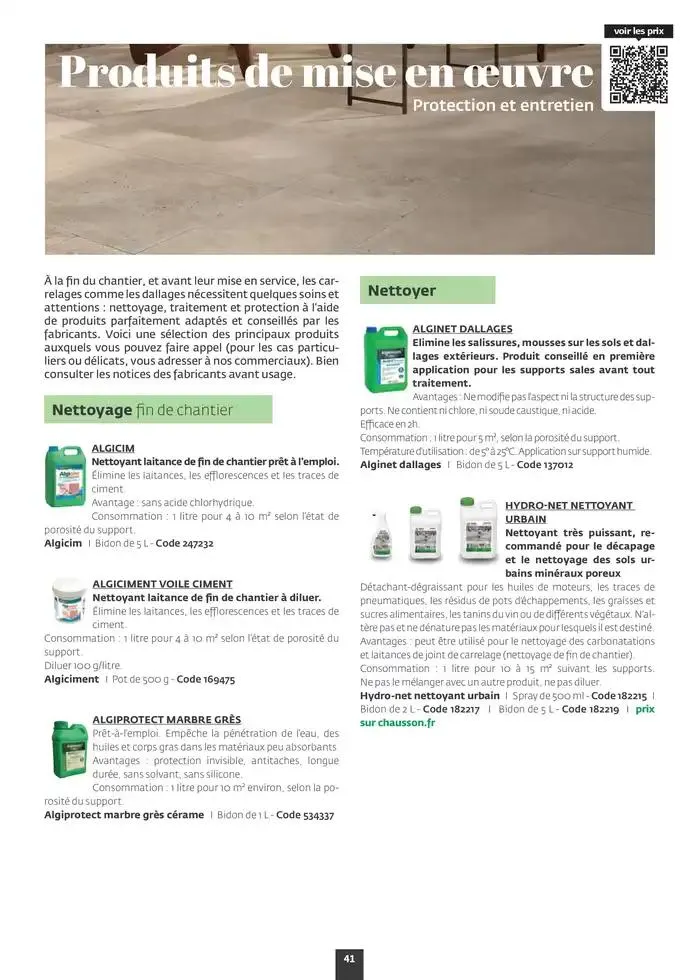 Aménagez votre extérieur SAISON 2025 du 1 janvier au 31 décembre 2025 - Catalogue page 43