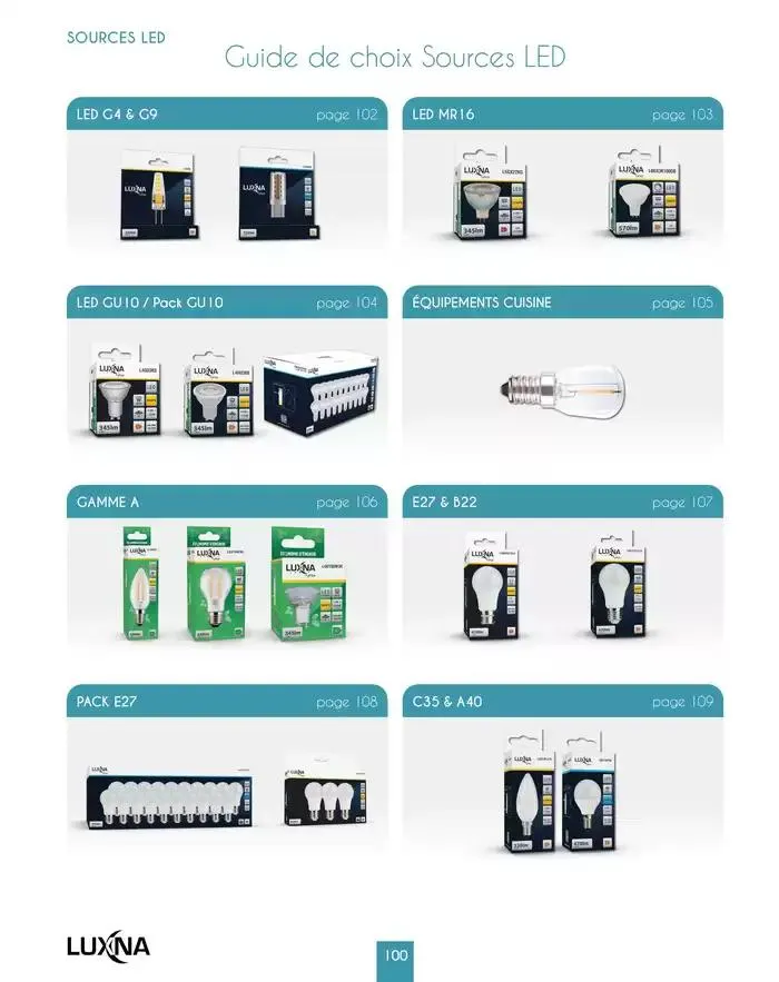 LUXNA 2025 du 1 janvier au 31 décembre 2026 - Catalogue page 102