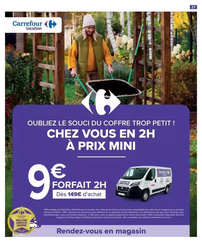 PROFITER ENFIN DE SON JARDIN du 21 février au 10 mars 2025 - Catalogue page 29