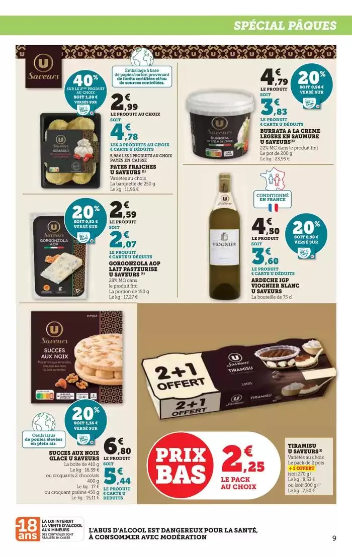 Spécial Pâques du 8 avril au 21 avril 2025 - Catalogue page 9