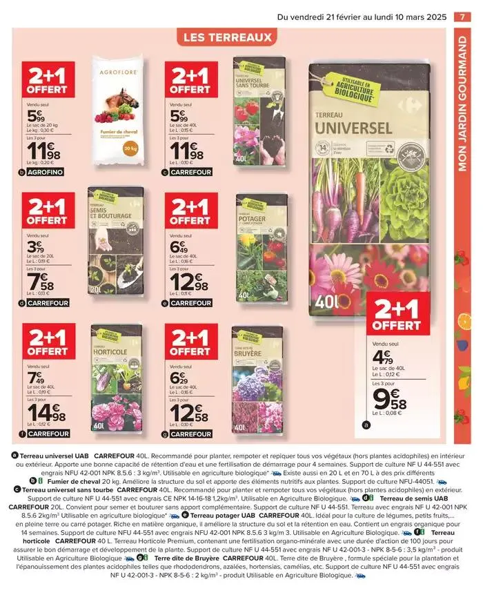 PROFITER ENFIN DE SON JARDIN du 21 février au 10 mars 2025 - Catalogue page 9