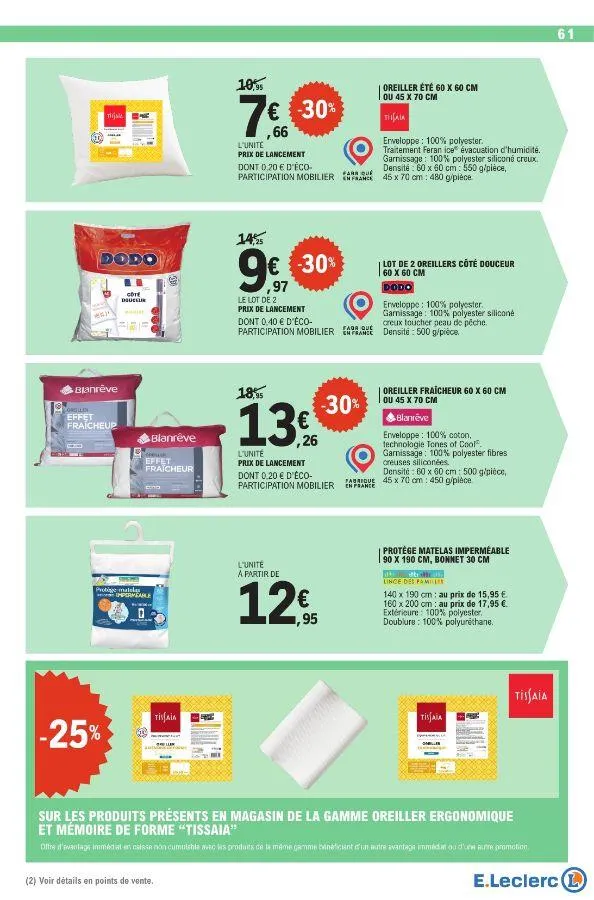 E. Leclerc du 20 mai au 31 mai 2025 - Catalogue page 61