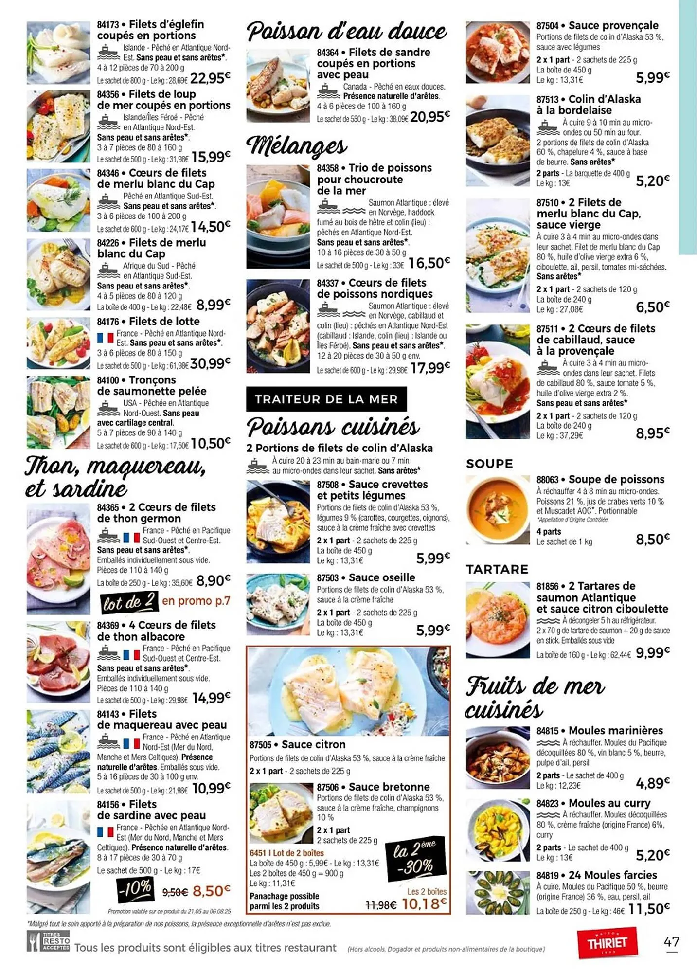 Catalogue Thiriet du 11 juillet au 6 août 2025 - Catalogue page 47