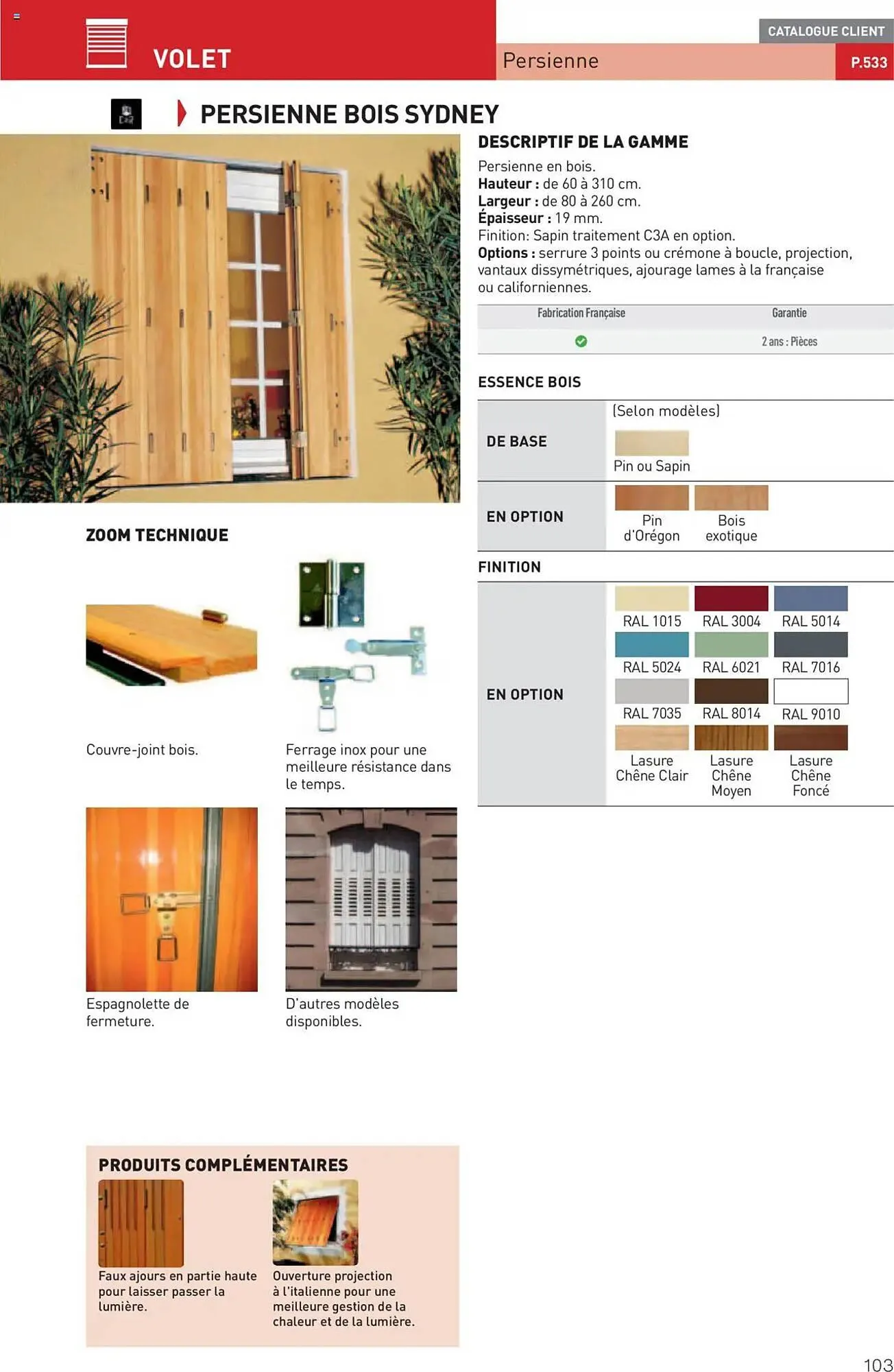 Catalogue Point P du 11 juillet au 31 décembre 2025 - Catalogue page 103
