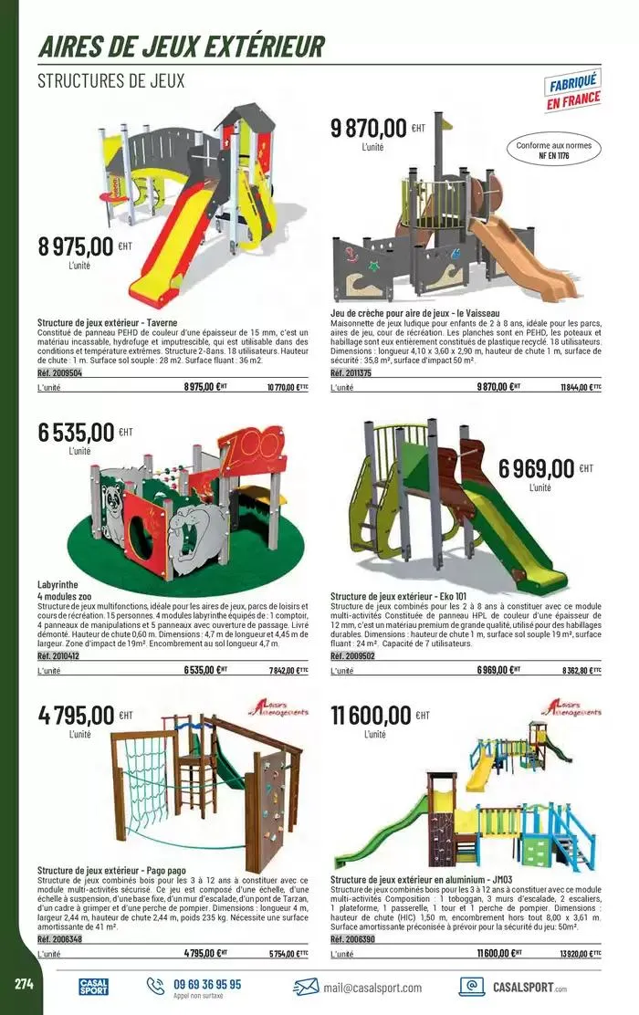 ÉQUIPEMENT SPORTIF du 6 mars au 31 décembre 2025 - Catalogue page 246