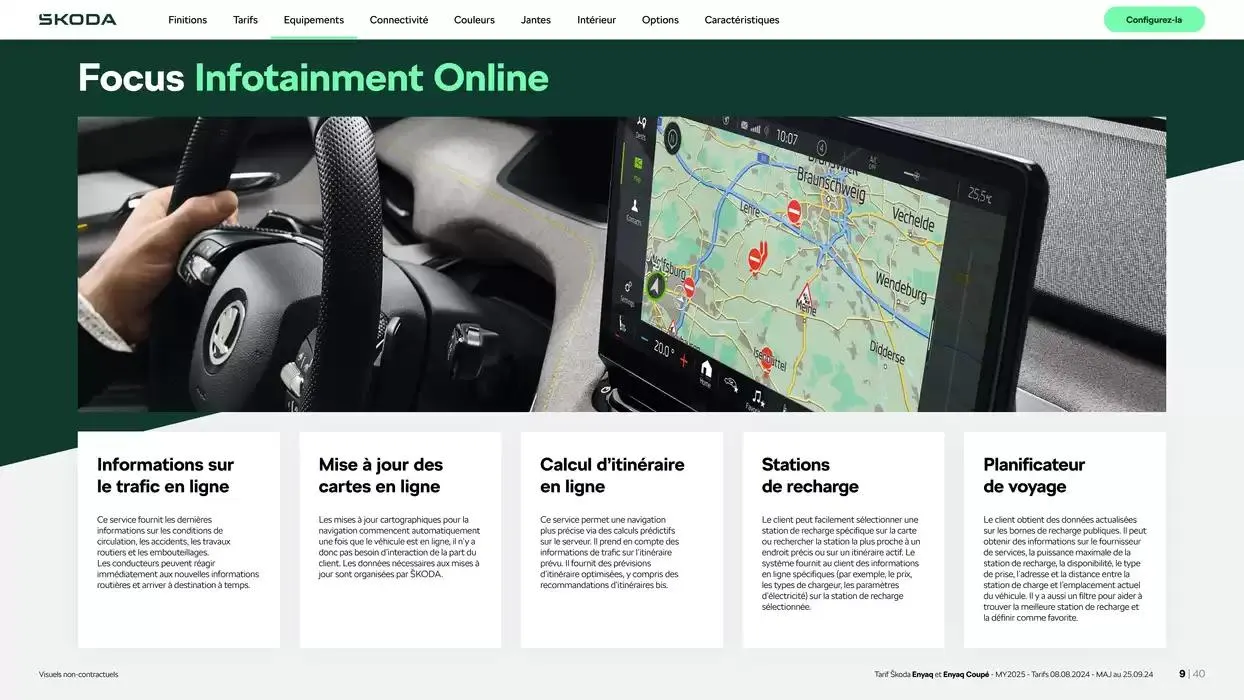 Enyaq SUV Version 85 du 6 novembre au 6 novembre 2025 - Catalogue page 9