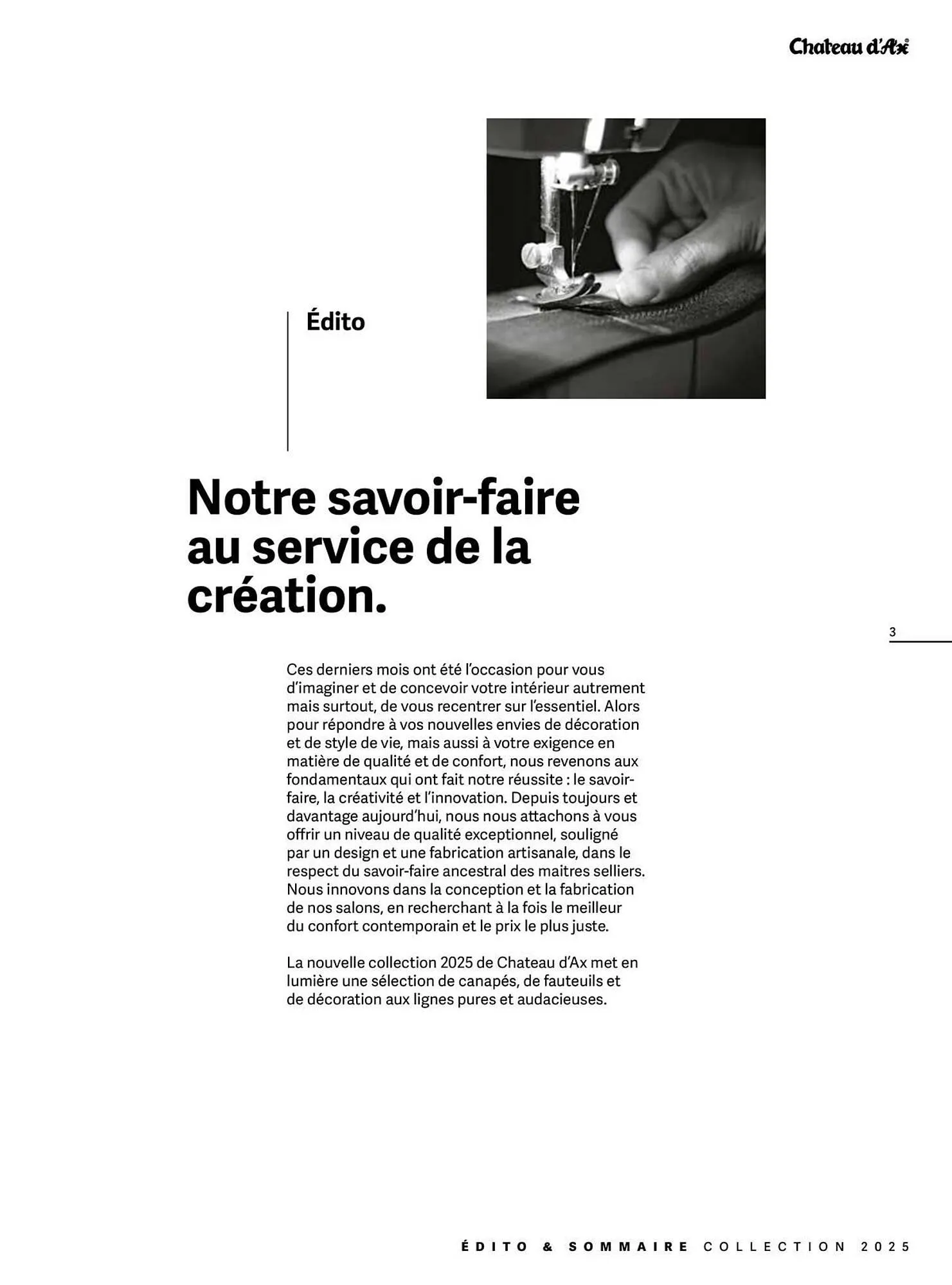 Catalogue Chateau d'Ax du 7 janvier au 31 décembre 2025 - Catalogue page 3