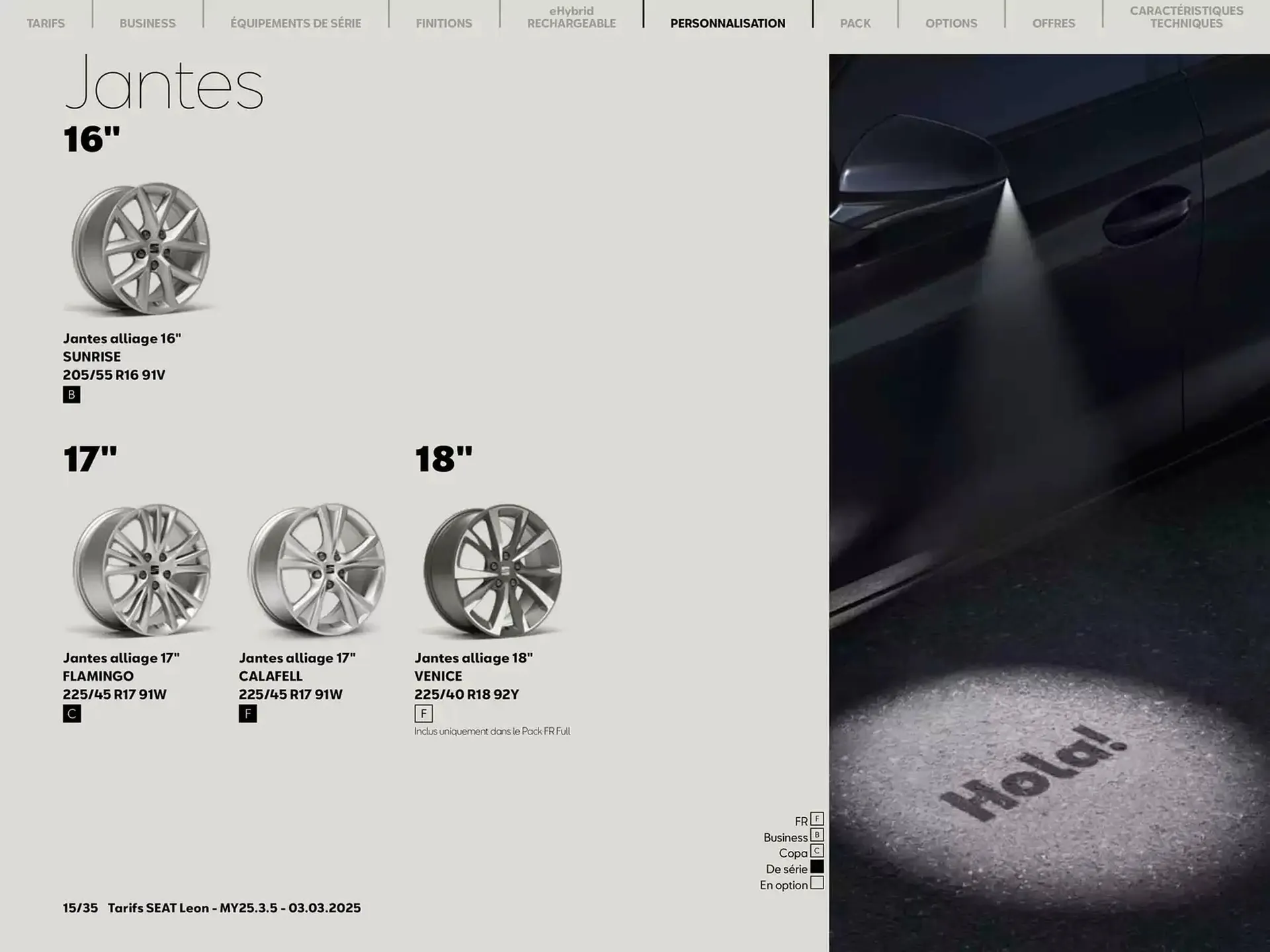 Catalogue SEAT du 5 mars au 5 mars 2026 - Catalogue page 15