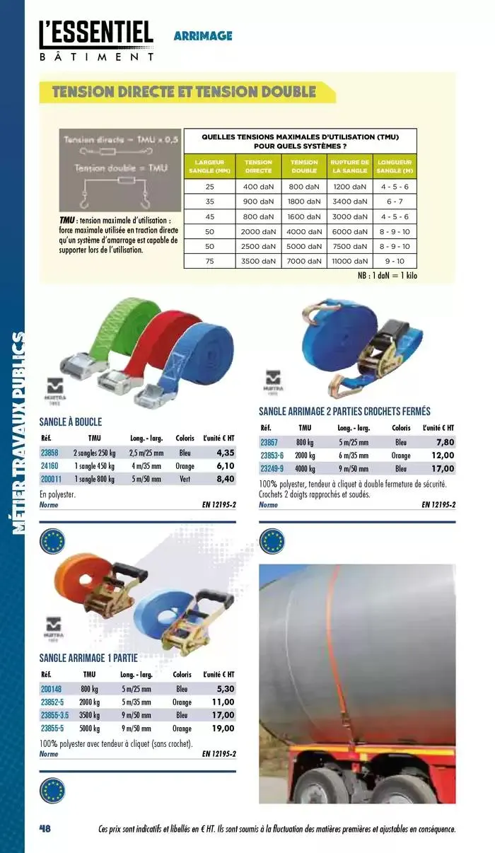 Essentiel Batiment 2025 du 3 janvier au 31 décembre 2025 - Catalogue page 50