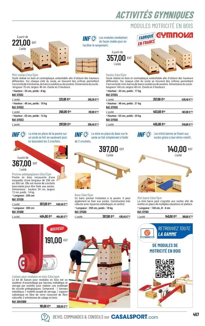 ÉQUIPEMENT SPORTIF du 6 mars au 31 décembre 2025 - Catalogue page 429