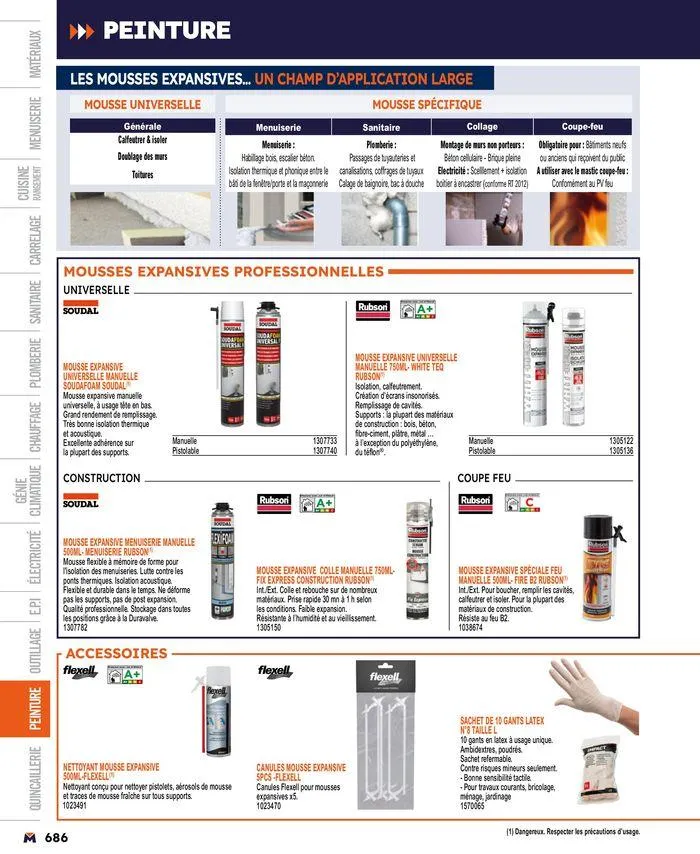 Guide produits 2024 du 15 mars au 31 décembre 2024 - Catalogue page 686