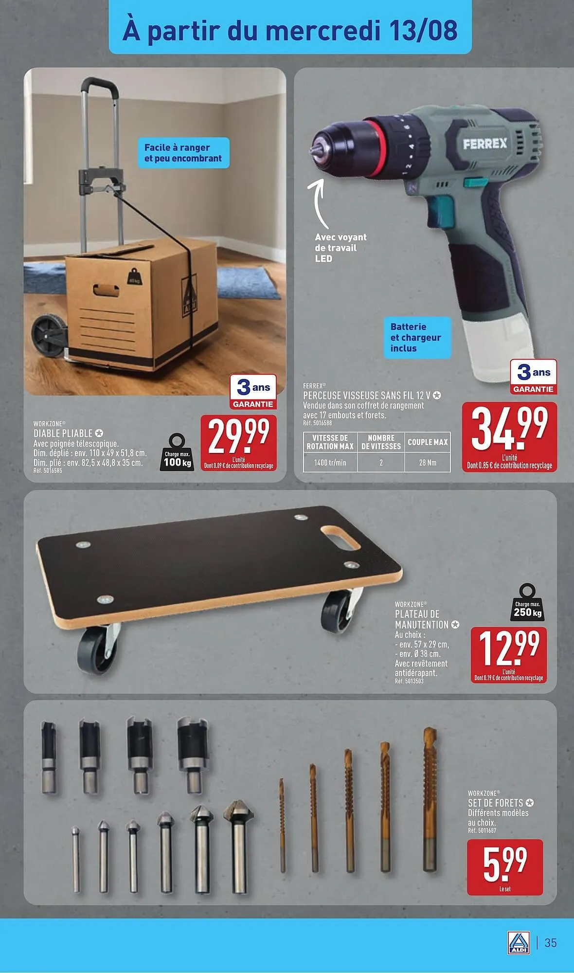 Catalogue ALDI du 12 août au 18 août 2025 - Catalogue page 37