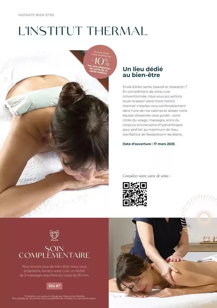 Niederbronn-les-Bains 2025 du 17 mars au 6 décembre 2025 - Catalogue page 10