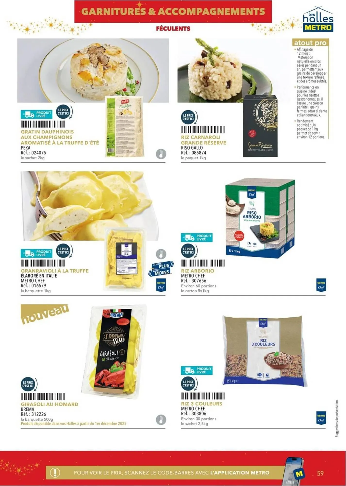 Catalogue METRO du 16 octobre au 31 décembre 2025 - Catalogue page 59