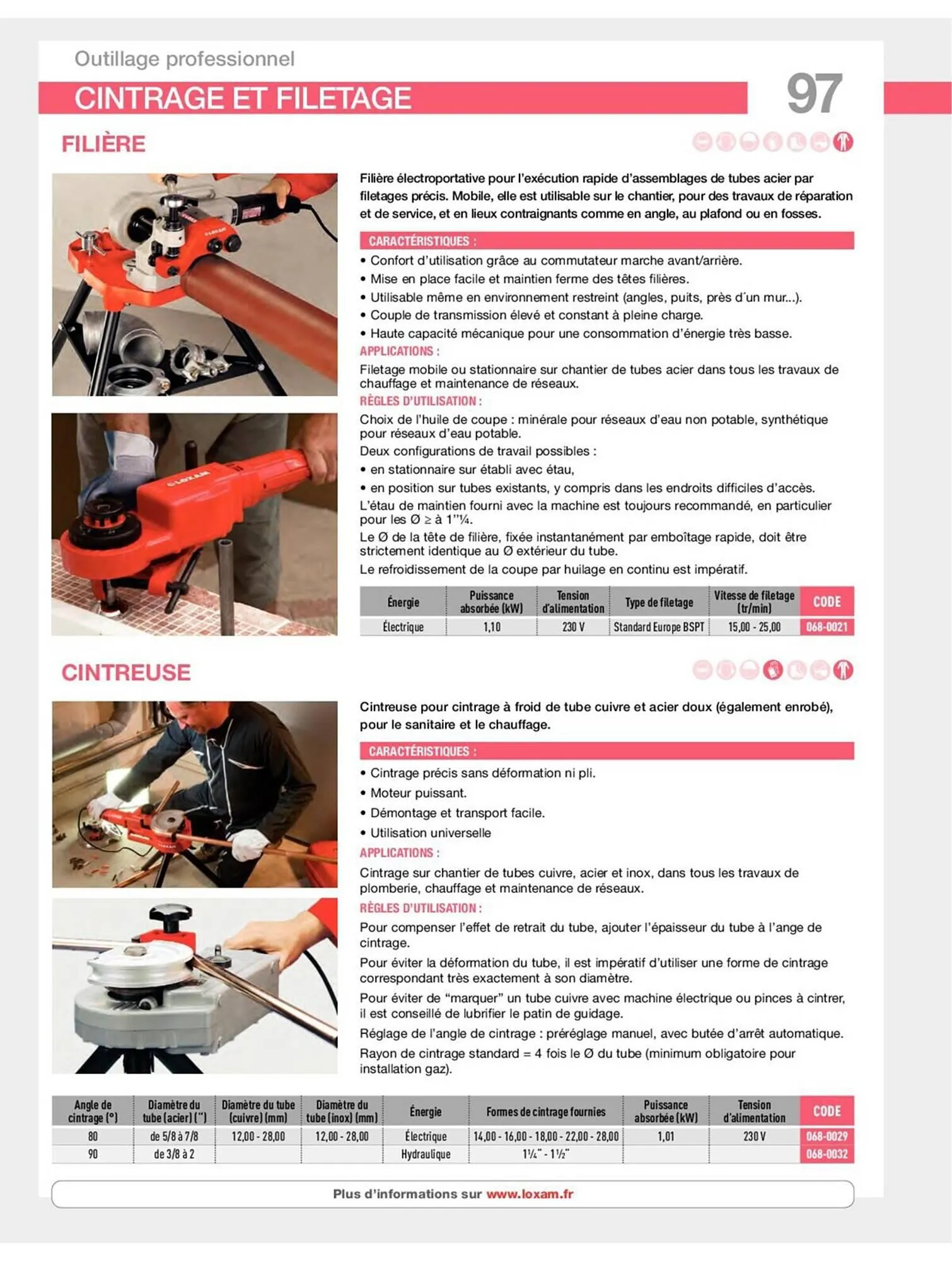 Catalogue Loxam du 19 avril au 31 décembre 2023 - Catalogue page 99