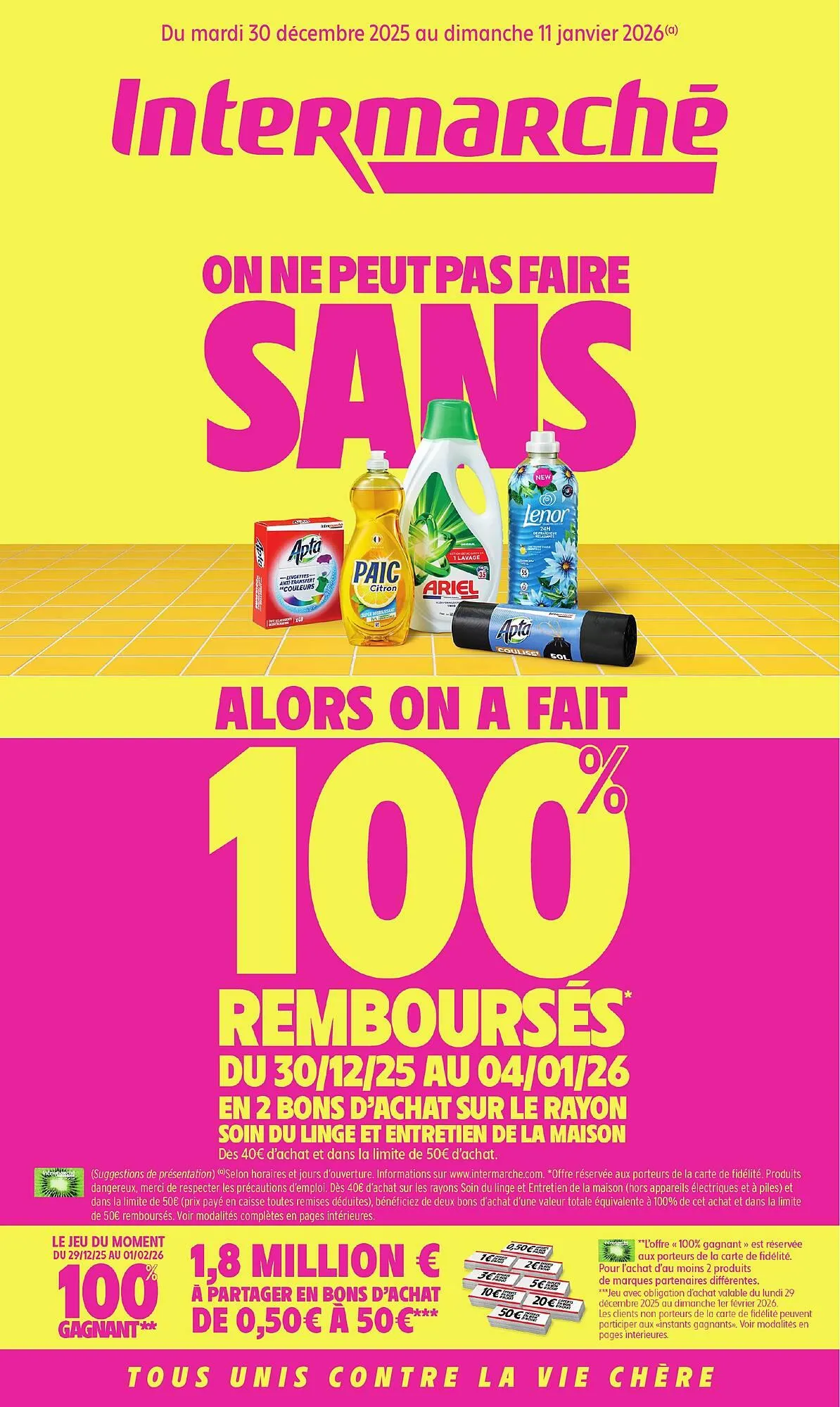 Catalogue Intermarché du 30 décembre au 11 janvier 2026 - Catalogue page 1