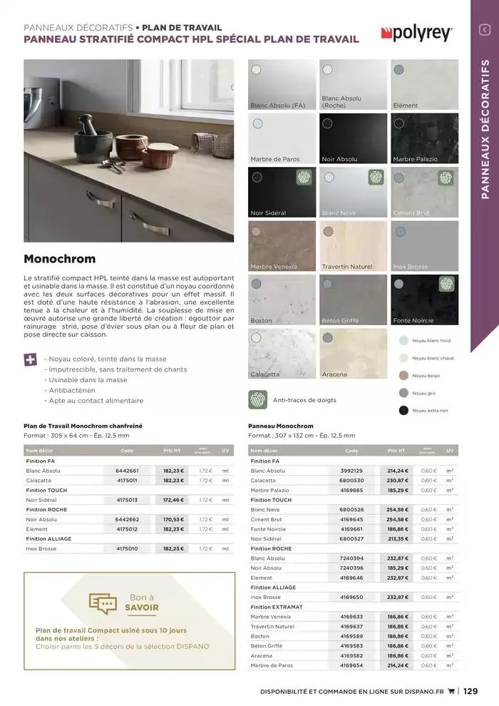 Catalogue 2025 Agenceurs du 25 avril au 31 décembre 2025 - Catalogue page 129