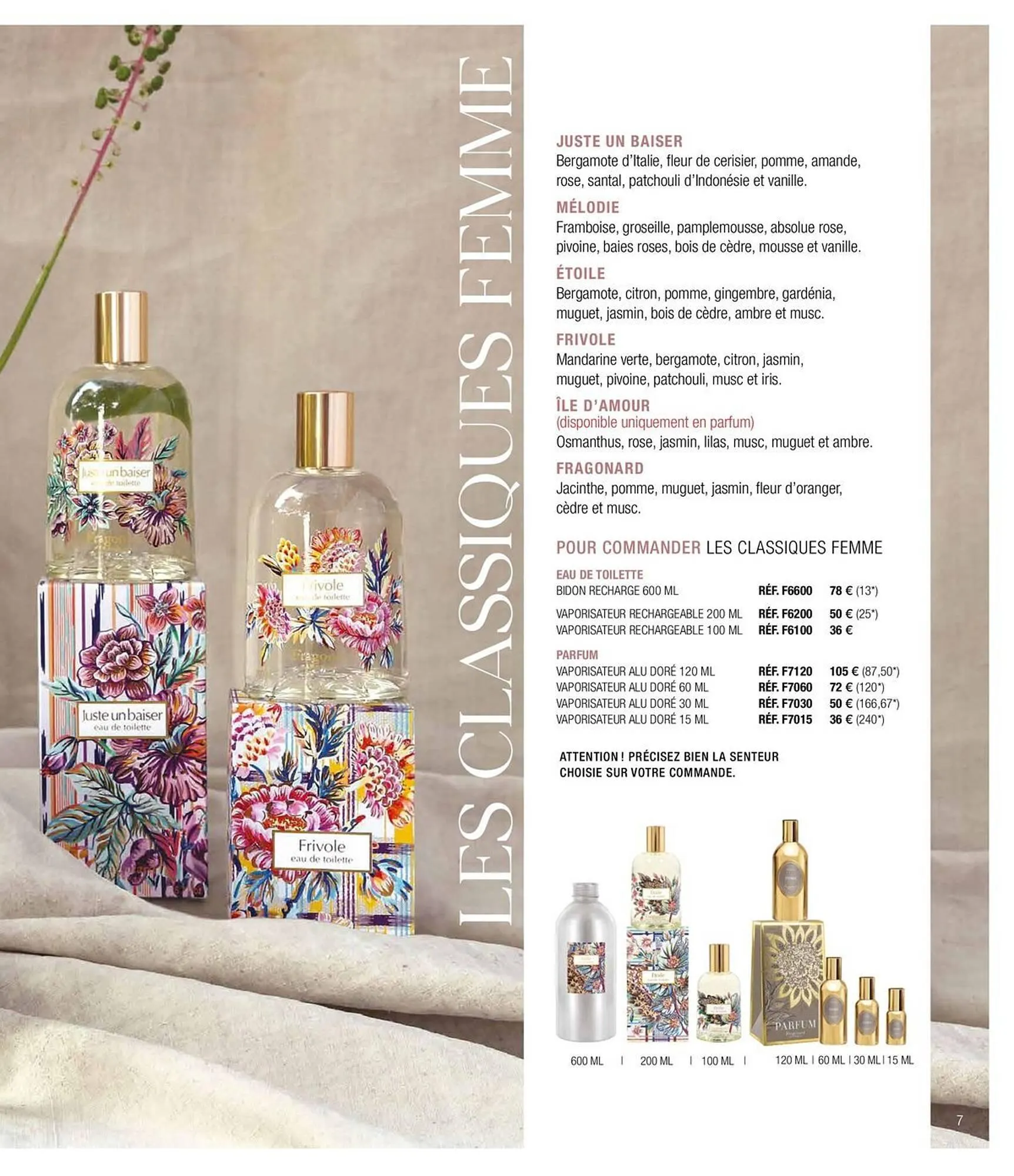 Catalogue Fragonard du 8 octobre au 20 mars 2026 - Catalogue page 7