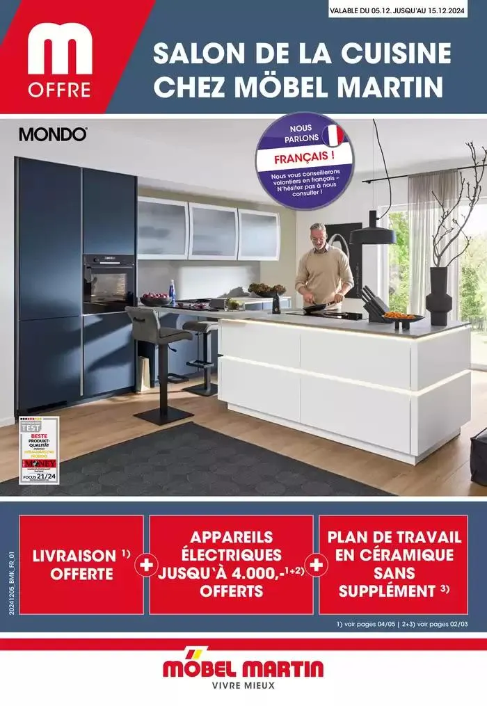 SALON DE LA CUISINE CHEZ MÖBEL MARTIN - 1