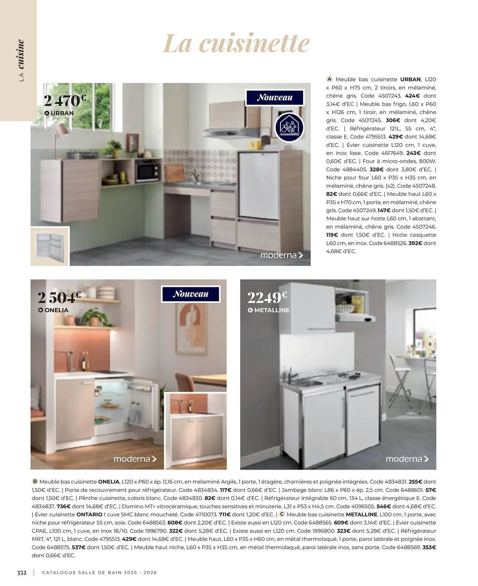 Catalogue Cedeo du 3 juin au 31 décembre 2025 - Catalogue page 352