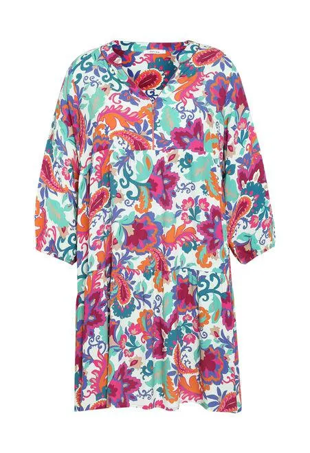 Robe tunique en viscose