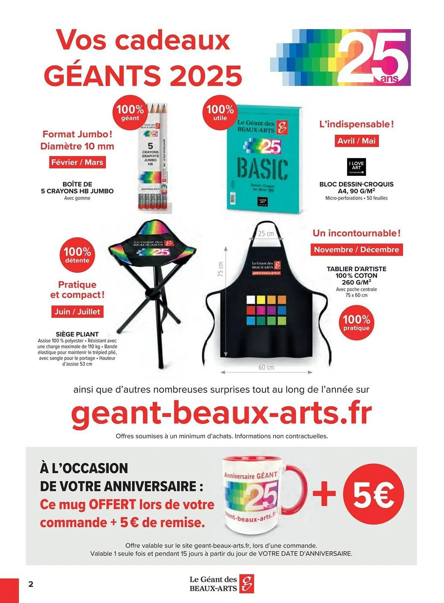 Catalogue Le Géant des Beaux-Arts du 6 janvier au 31 décembre 2025 - Catalogue page 133