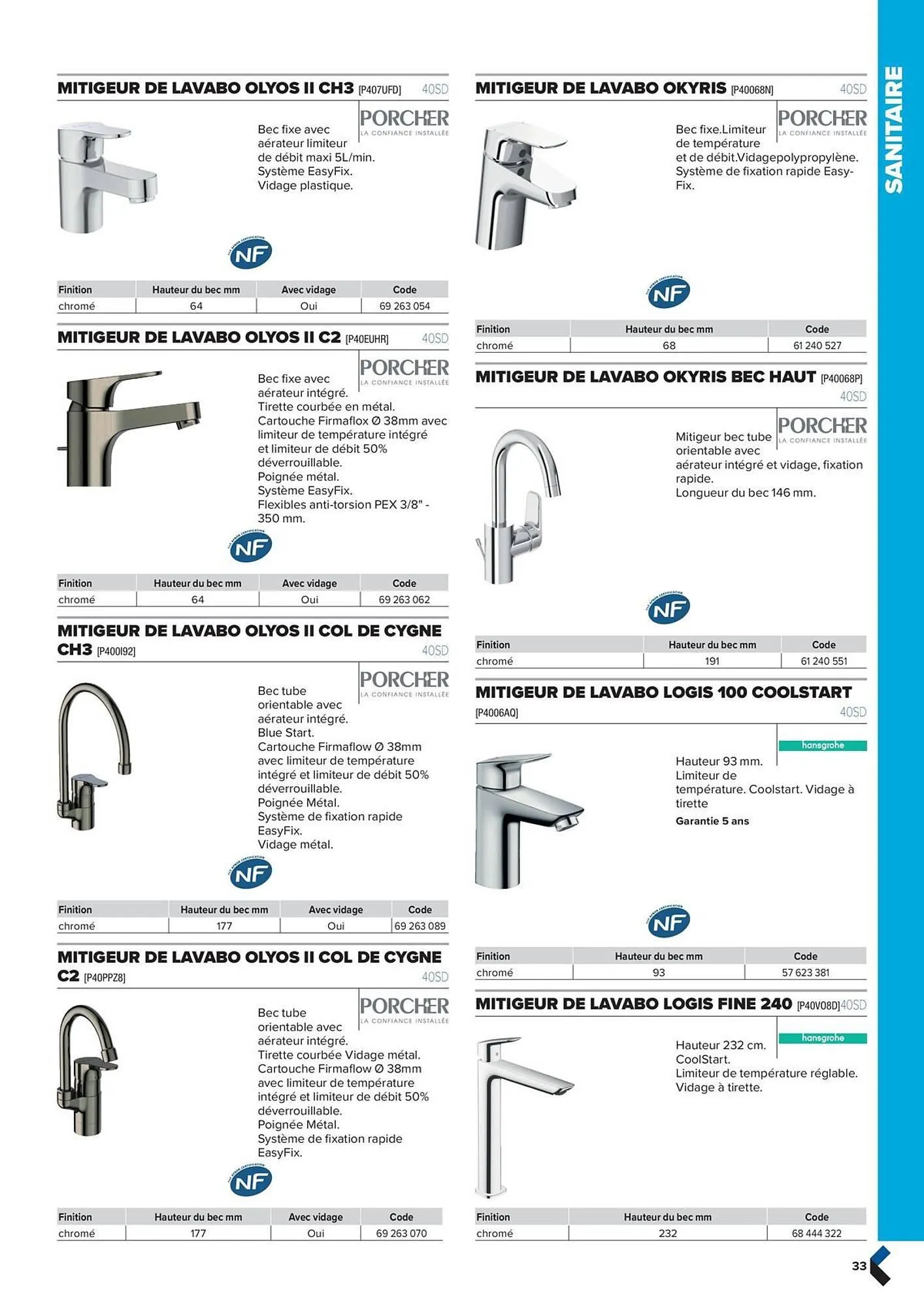 Catalogue Prolians du 2 octobre au 31 décembre 2025 - Catalogue page 33