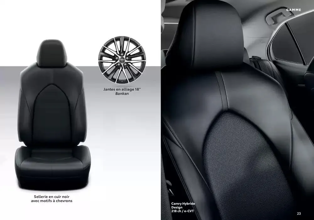 Toyota Camry  du 22 janvier au 22 janvier 2026 - Catalogue page 23