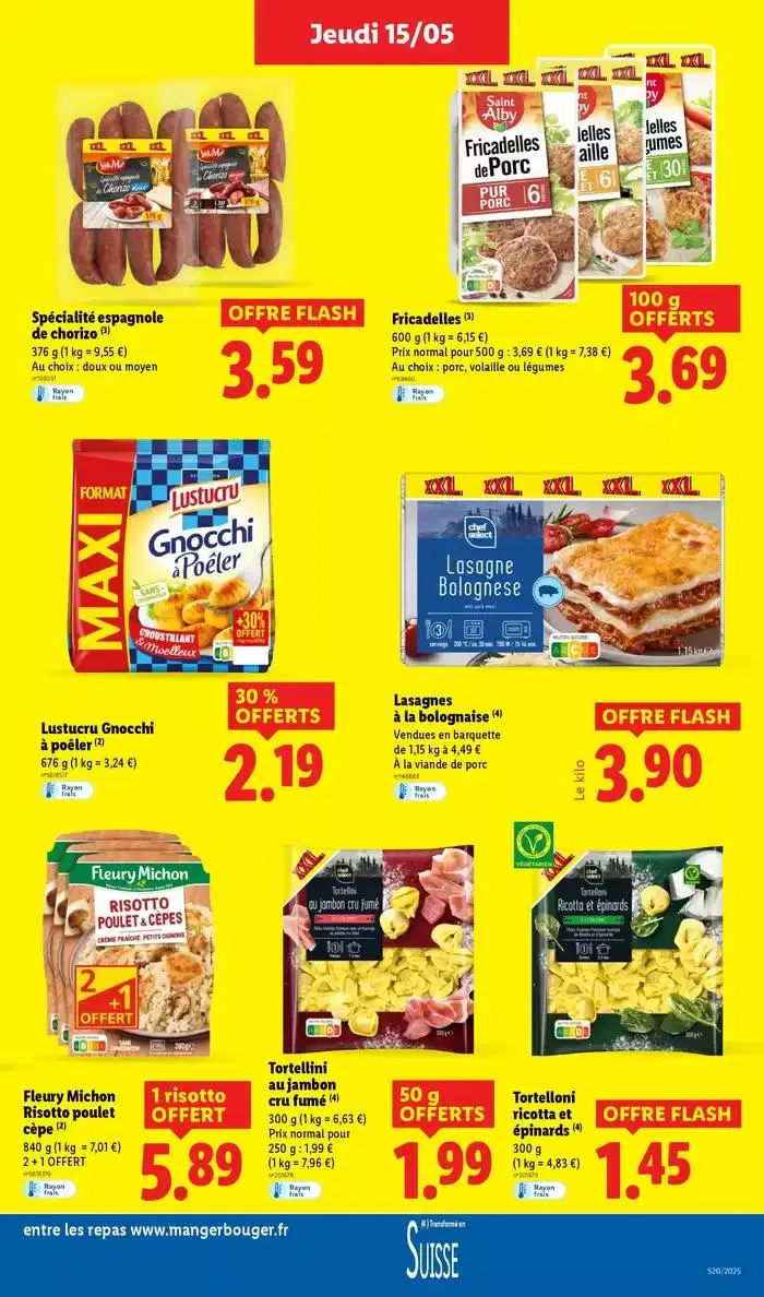 Profitez d'une large sélection de produits à prix réduits chez Lidl ! du 15 mai au 21 mai 2025 - Catalogue page 17