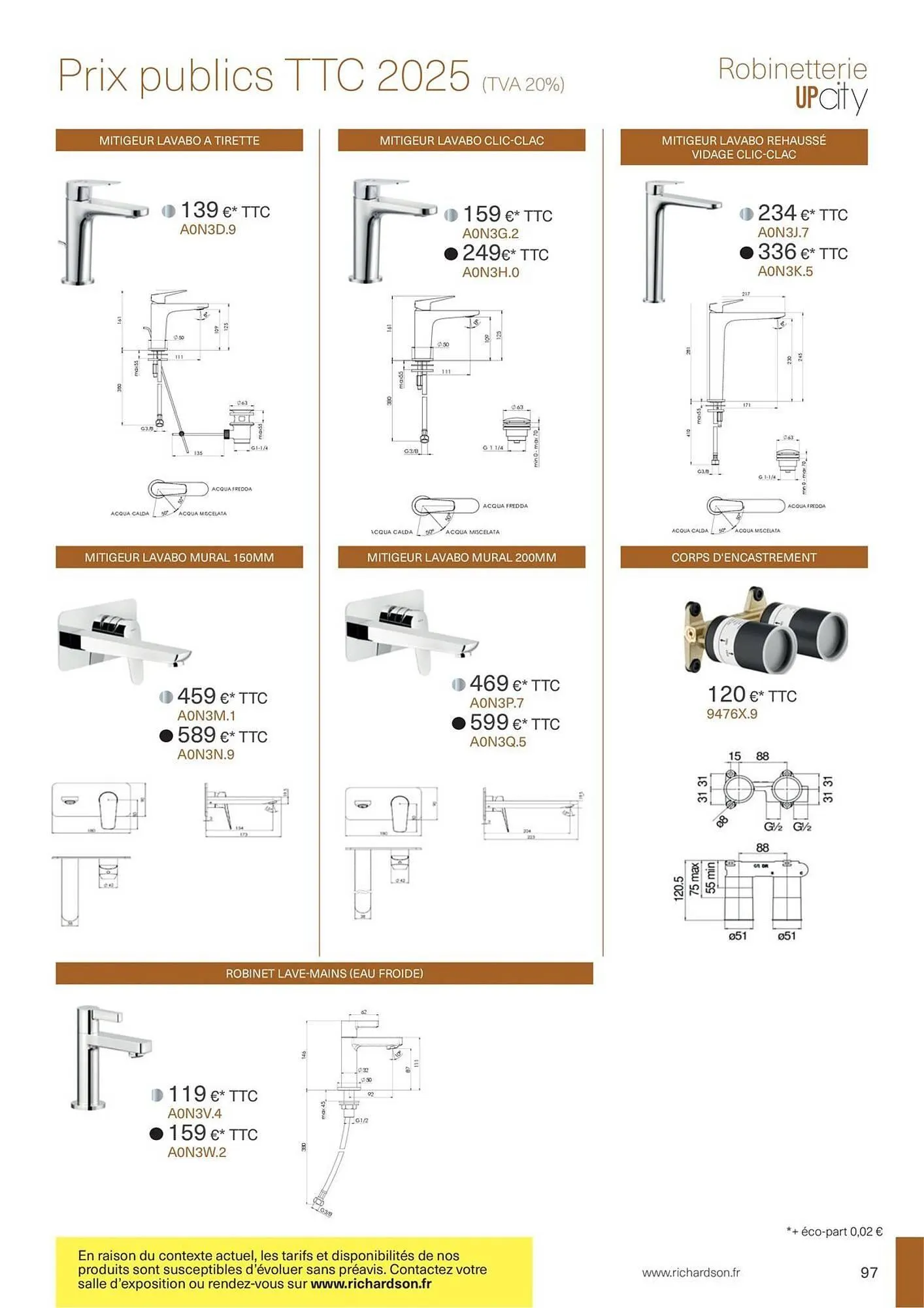 Catalogue Richardson du 11 avril au 31 décembre 2025 - Catalogue page 97