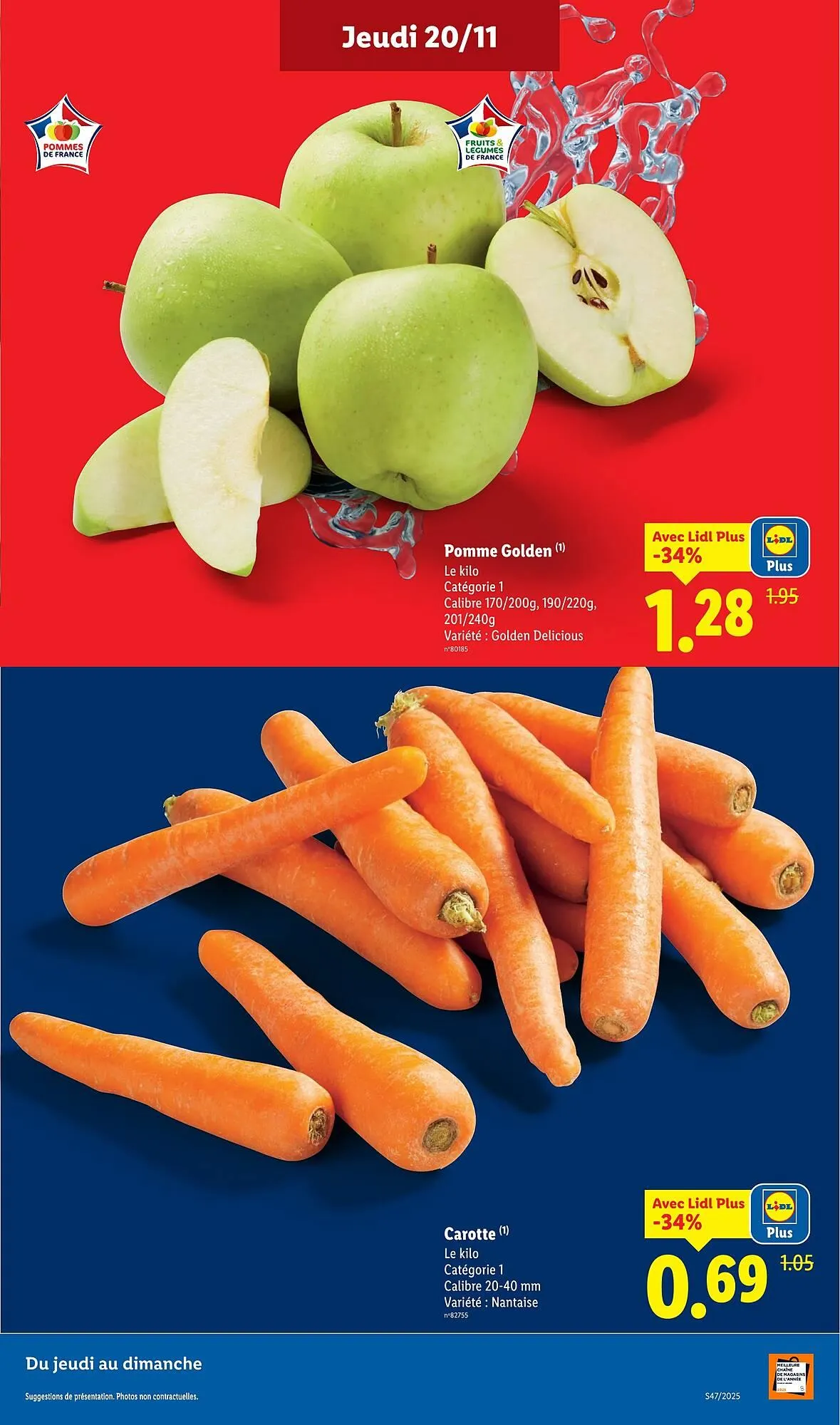 Catalogue Lidl du 20 novembre au 26 novembre 2025 - Catalogue page 3