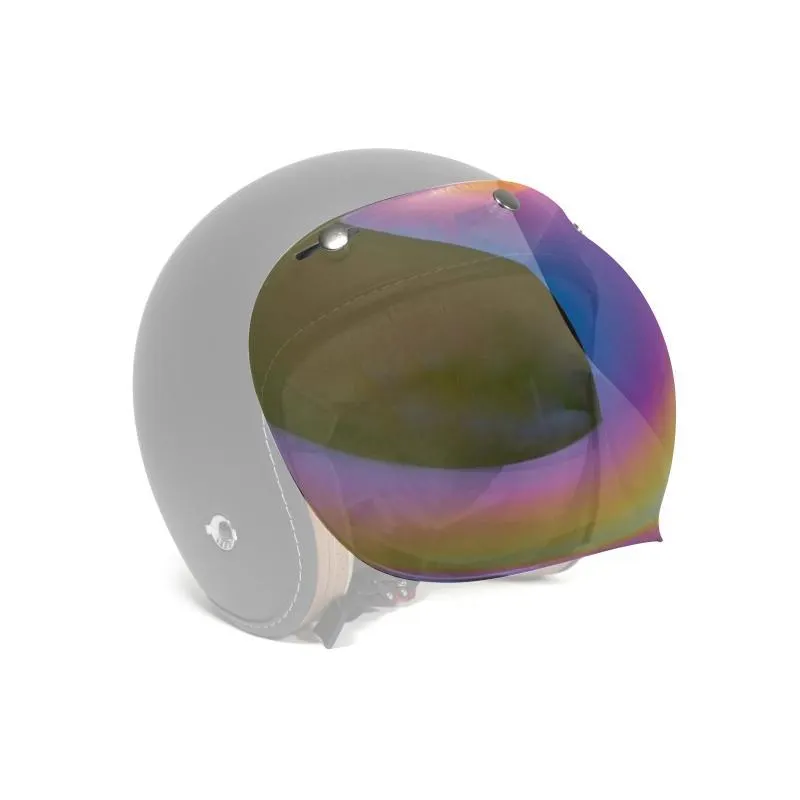HARISSON Visière BUBBLE 3 SNAPS IRIDIUM iridium Accessoire casque