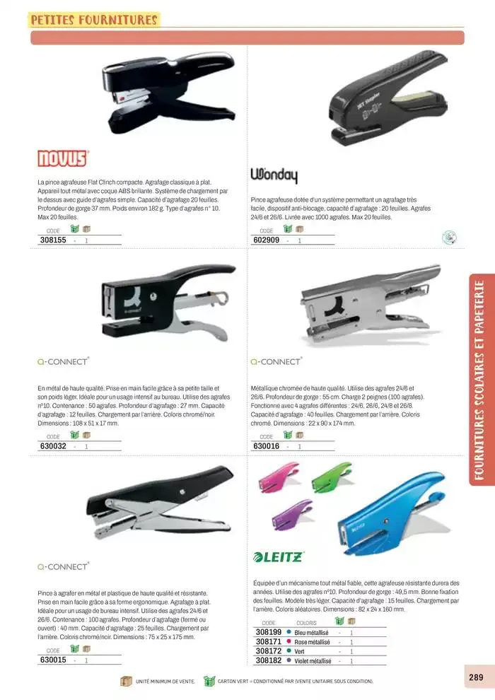 Nos Catalogues Thématiques du 1 janvier au 31 décembre 2025 - Catalogue page 291