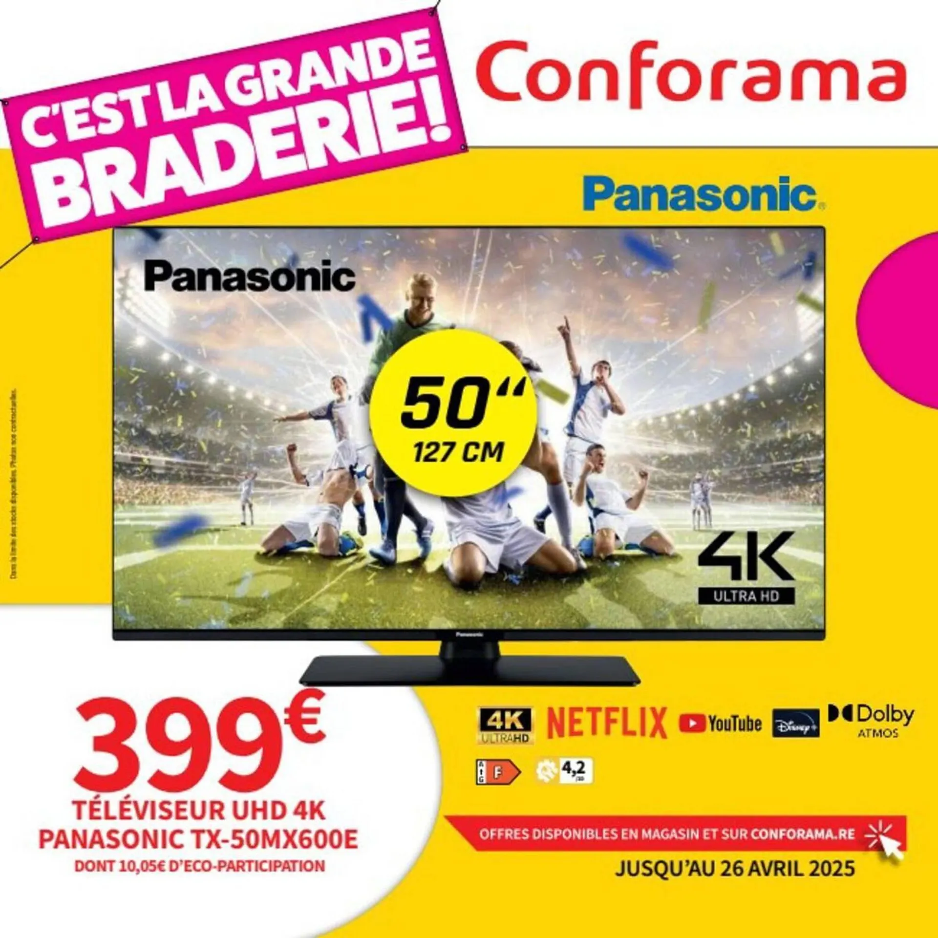 Catalogue Conforama du 18 avril au 26 avril 2025 - Catalogue page 2