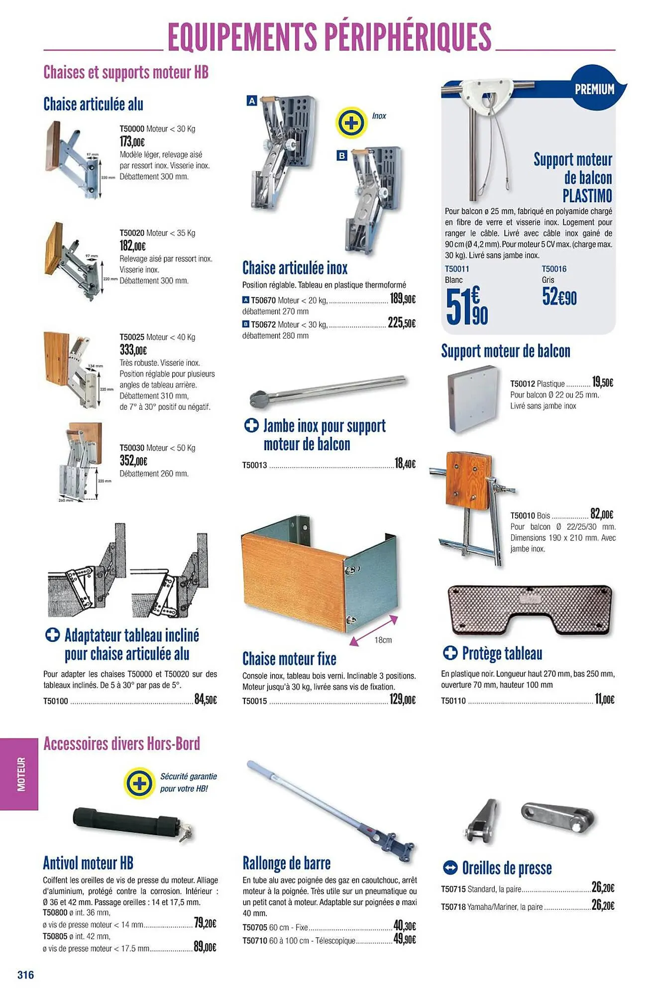 Catalogue Accastillage Diffusion du 1 mars au 31 décembre 2023 - Catalogue page 318
