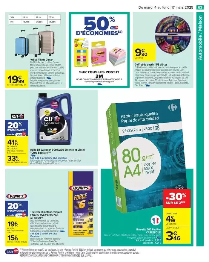 PRODUITS LAITIERS & VÉGÉTAUX du 4 mars au 17 mars 2025 - Catalogue page 65