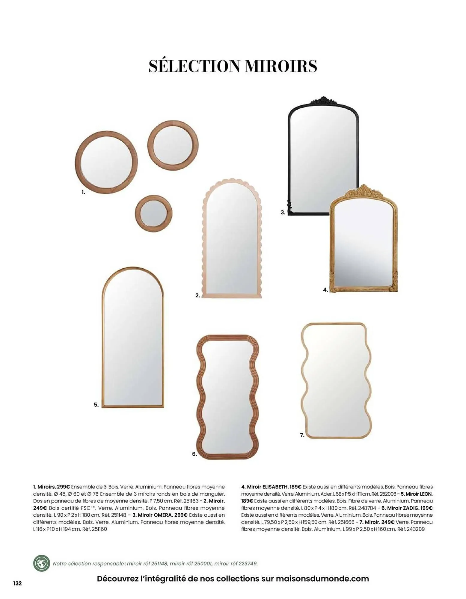 Catalogue Maisons du Monde du 1 mars au 31 août 2026 - Catalogue page 132