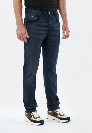 Jean straight bleu homme