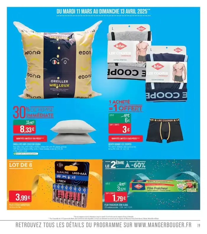 65 ANS ça se fête ! du 11 mars au 23 mars 2025 - Catalogue page 19