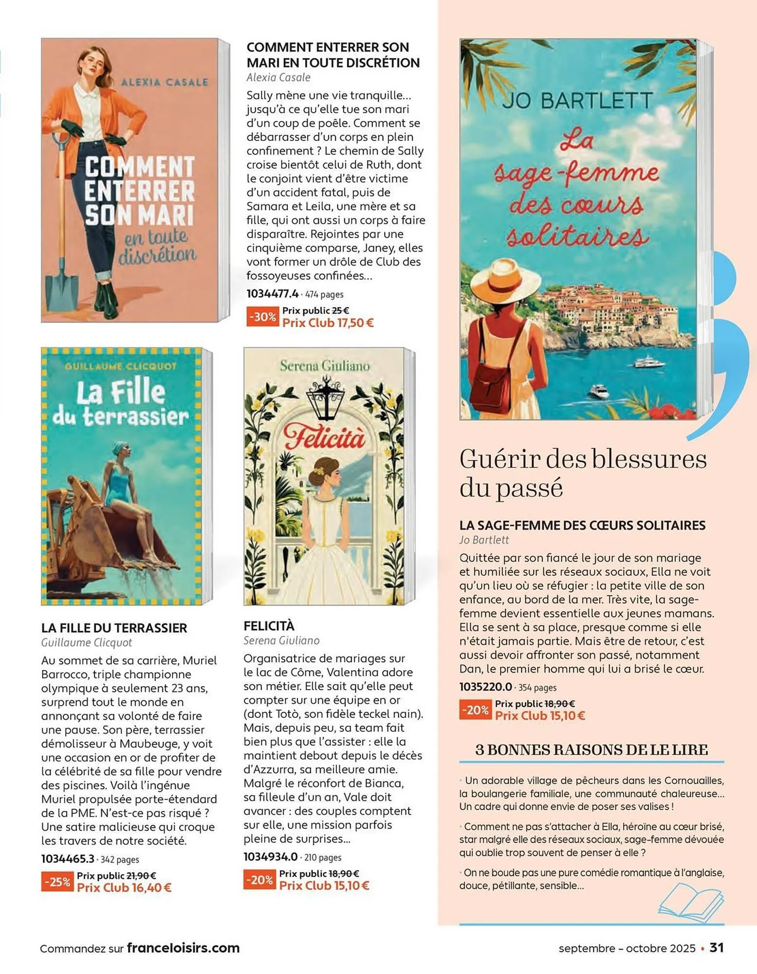 Catalogue France Loisirs du 1 septembre au 31 octobre 2025 - Catalogue page 31