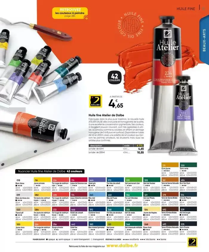 CATALOGUE DALBE 2025 du 27 janvier au 31 décembre 2025 - Catalogue page 83