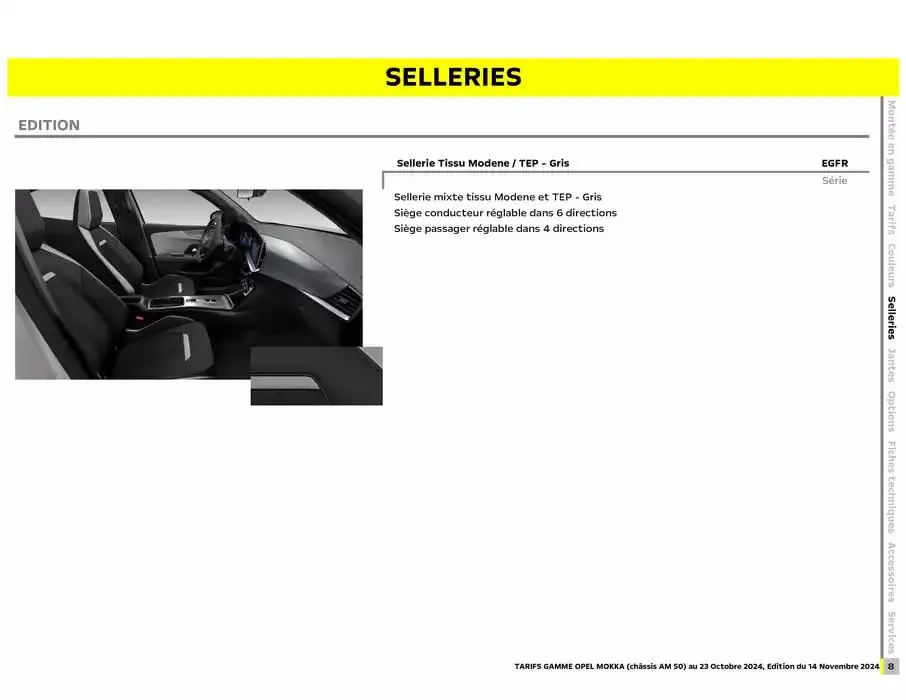 Opel Nouveau Mokka du 17 décembre au 17 décembre 2025 - Catalogue page 8