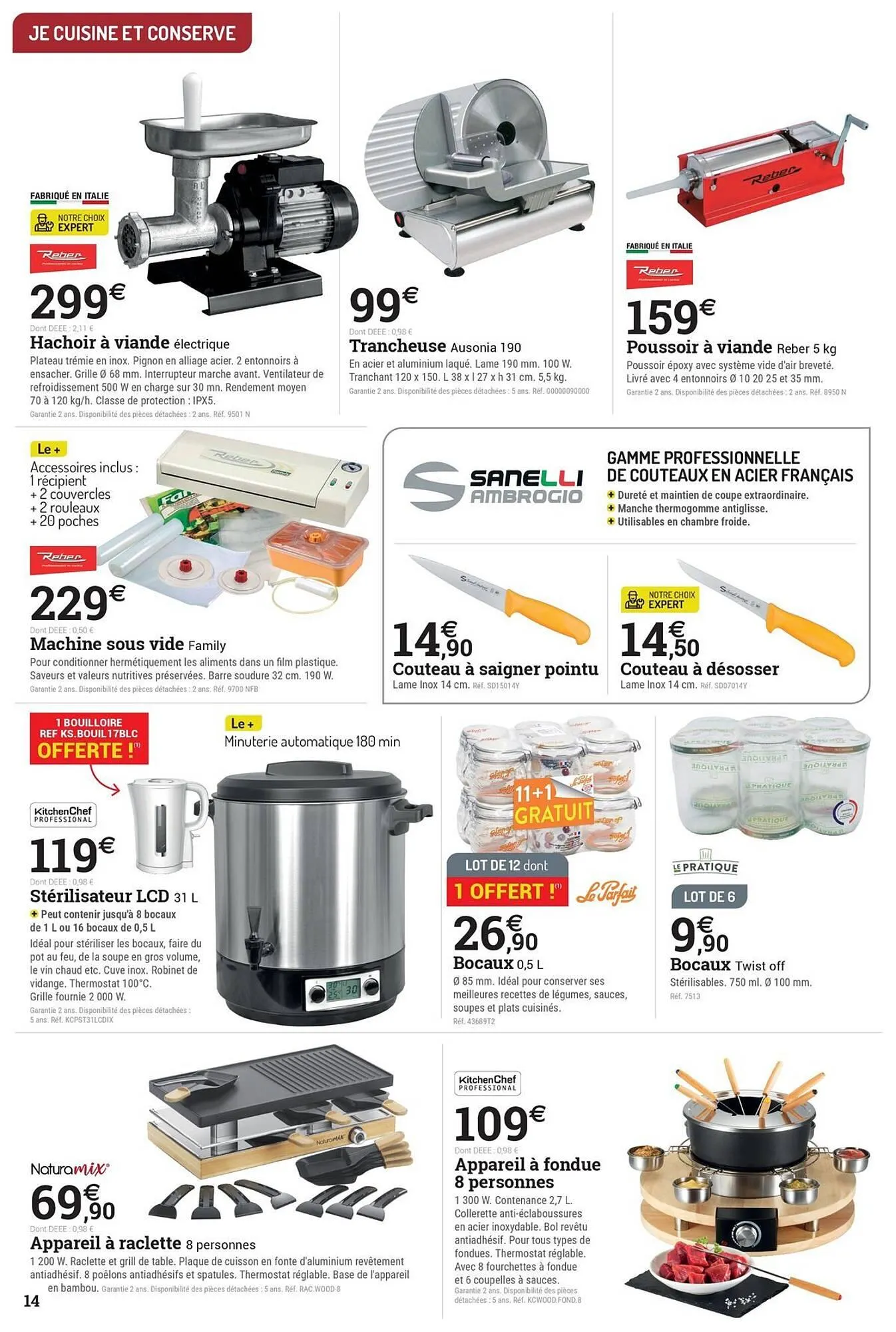 Catalogue Espace emeraude du 22 octobre au 15 novembre 2025 - Catalogue page 14