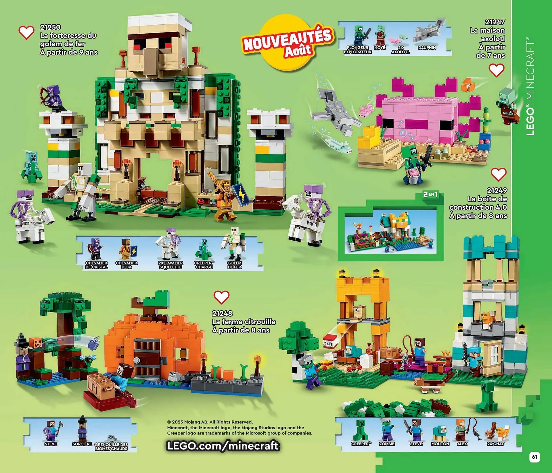 Catalogue LEGO du 13 juillet au 26 juillet 2023 - Catalogue page 61